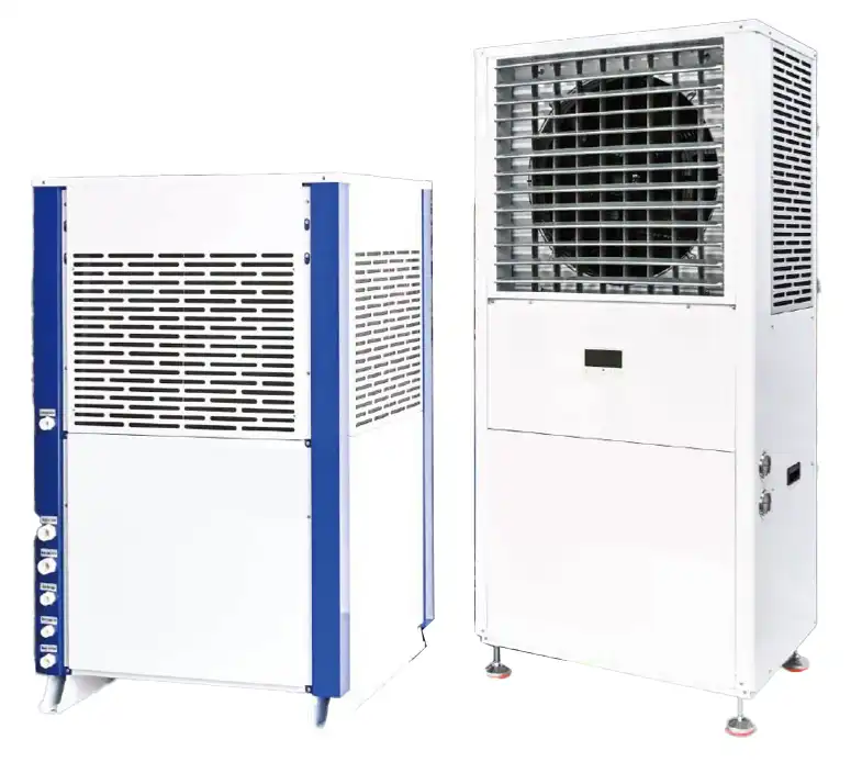 Vertical axial flow air conditioner (Industrial type) (The air volume is big)
