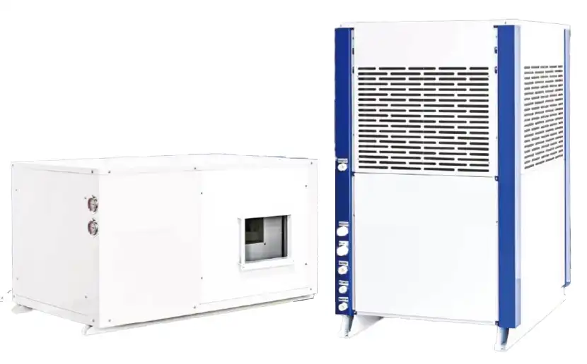 Horizontal centrifugal pipeline air conditioner