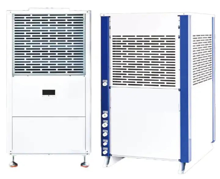 Vertical centrifugal pipeline air conditioner