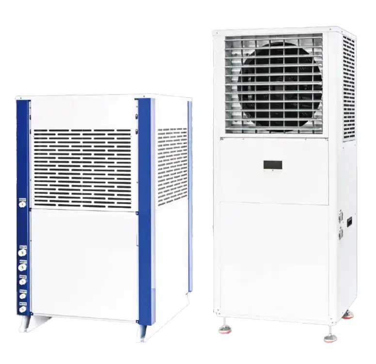 Vertical axial flow air conditioner