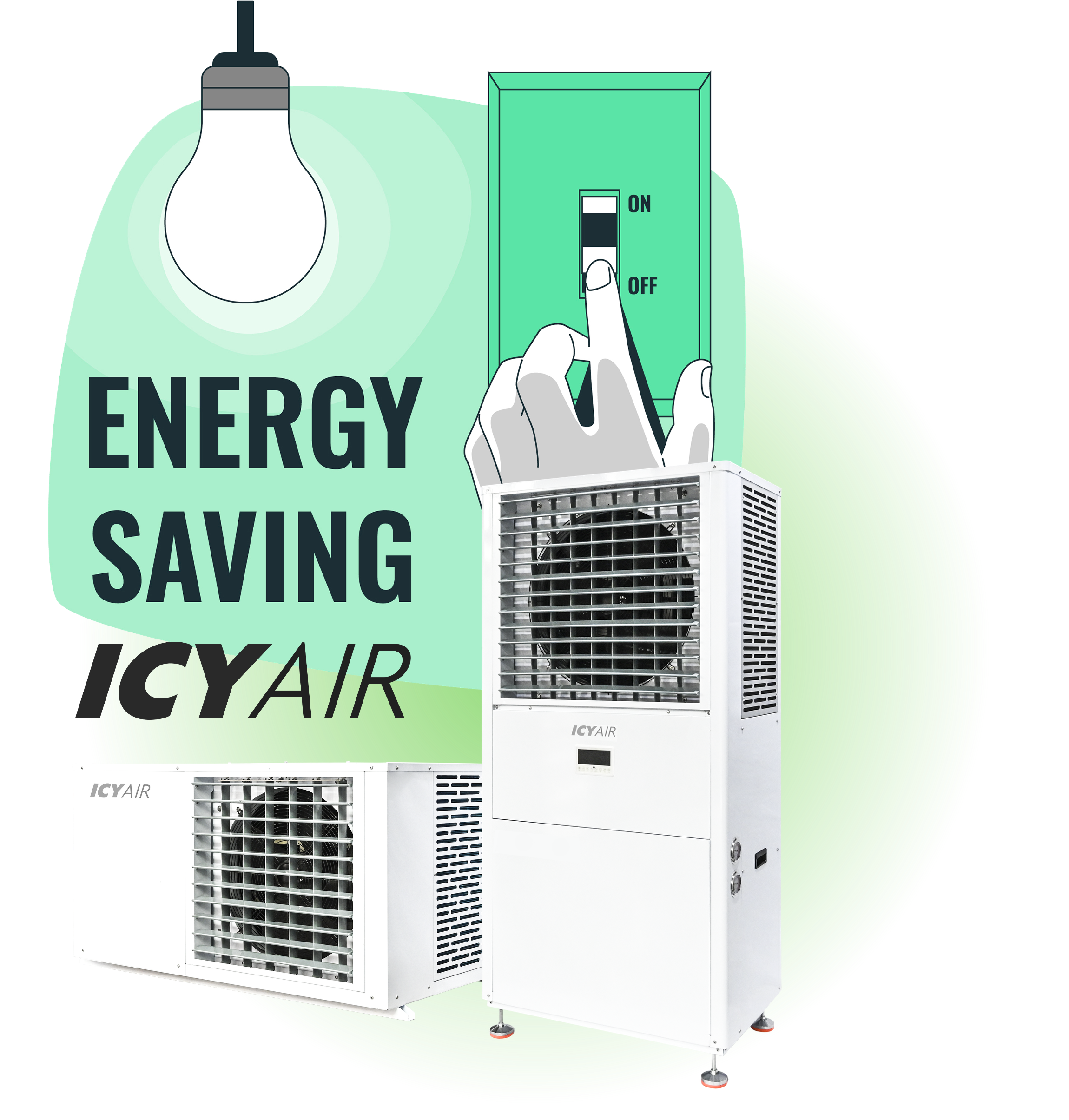 ICYAIR Adiabatic Cooling System